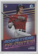 2022 Bowman Rookie of the Year Favorites Jarren Duran #ROYF-2 11qd