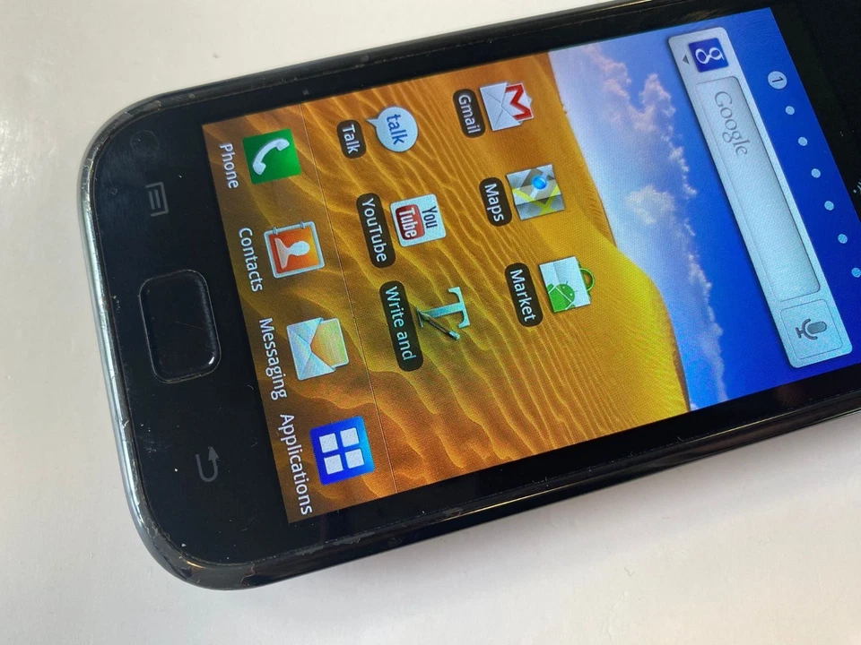 Samsung Galaxy S (I9000) Smartphone Mobile (Unlocked) Original Android 2 - Black - Image 4 of 4