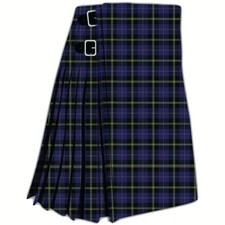 italian National Handmade Tartan Kilt - Acrylic Wool 8yard Heavy Tartan Kilt