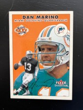 2001 Fleer Dan Marino SUPER BOWL XXXV #3 MIAM...