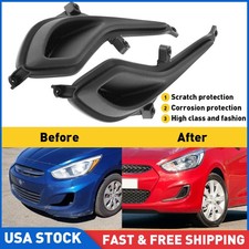 Fog Light Cover Set For 2012-2015hyundai Accent Lhrh New 865641r000 865631r000 Fog Light Cover Set For 2012-2015hyundai Accent Lhrh New 865641r000 865631r000