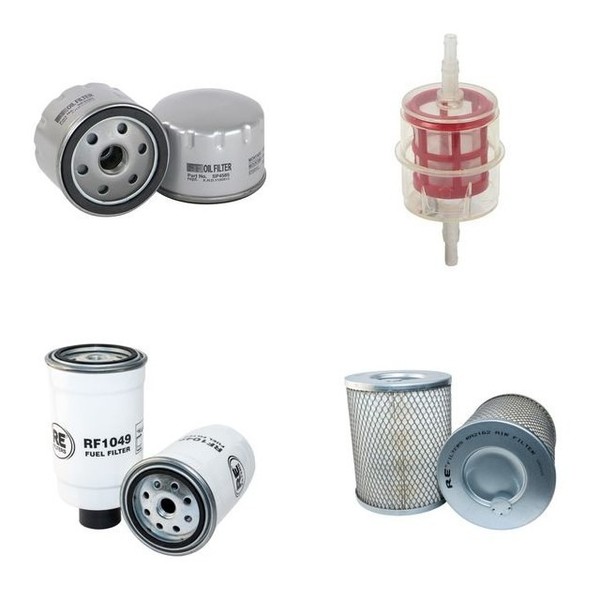 Filter Kit FüR Rubag 4R1700RH Luft ÖL Kraftstoff Mit / Deutz F3L1011F Motor-image