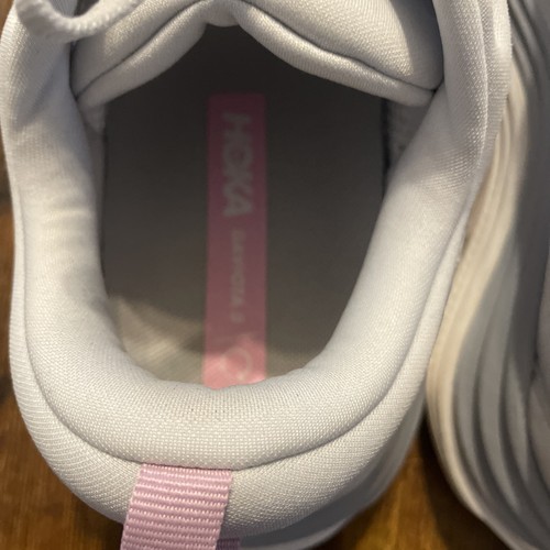 Hoka One One Gaviota 5 Sea Ice Pink Twilight Women Size 8.5 B Mint Con Dition - Picture 7 of 9