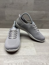 Skechers Women's Newbury St Lightly Slip-Ins Stretch Taupe, Size 8 - EXCELLENT