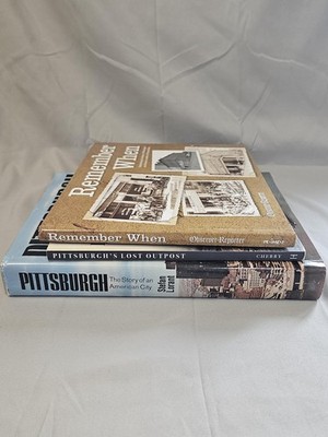 Remember When Pittsburgh History Set 3 Books Lorant Cherry Observer-Reporter PA