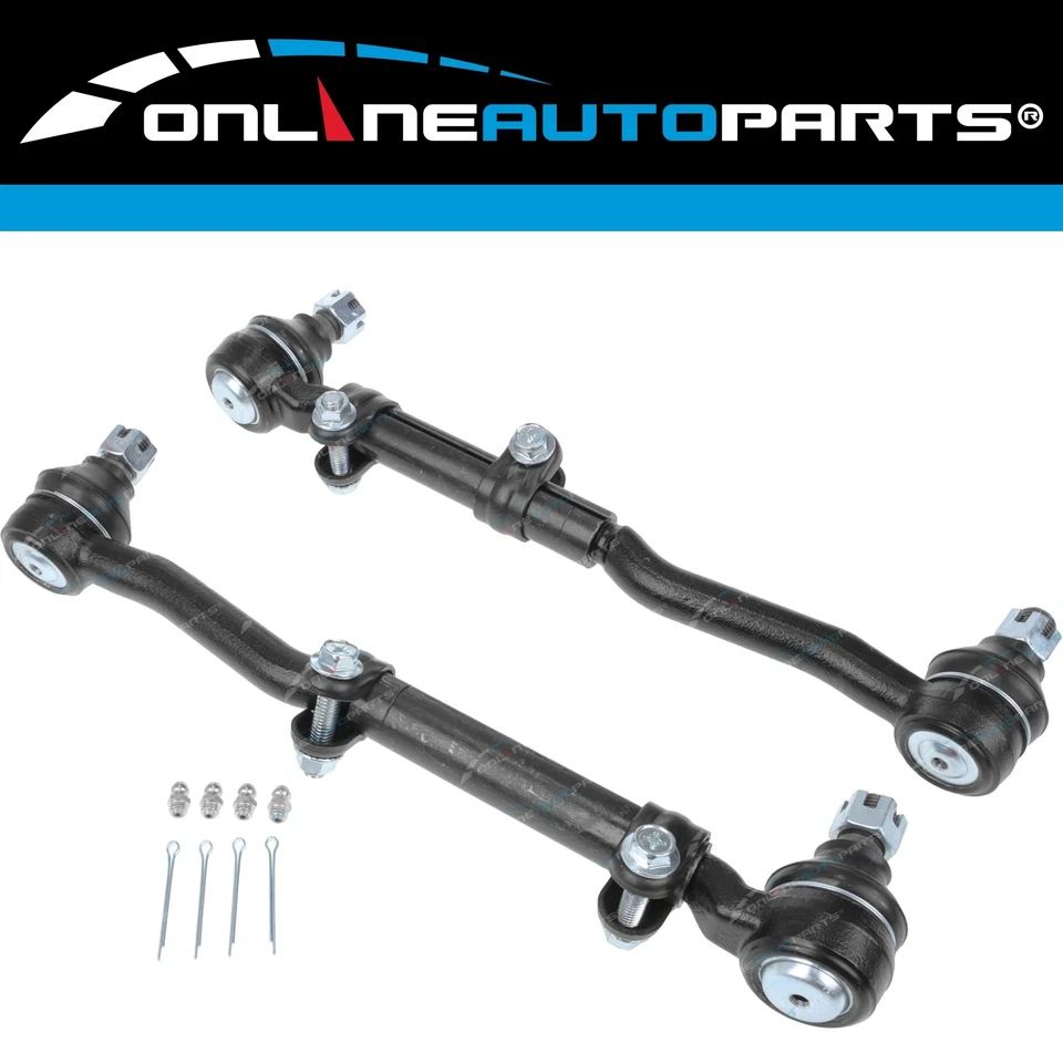 LH+RH Inner + Outer Tie Rod End Set for Toyota Hilux 4x4 1985~05 4wd incl Surf - image 2 of 2