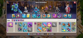 TH17 ALMOST MAX | 100/100/90/75/50 | 16 LEGENDARY SKIN | MAX EQUIP | NAME CHANGE