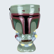Disney Star Wars Boba Fett Copa de Cerámica Taza 6" Galería Figura Coleccionista 49