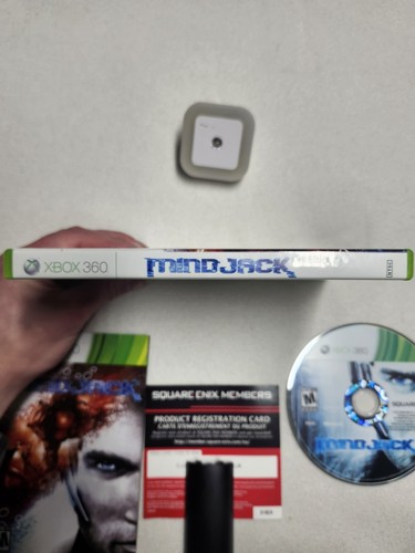 MindJack (Microsoft Xbox 360, 2011) CIB Como Nuevo Probado Raro Auténtico Retro Cuadrado - Imagen 7 de 9