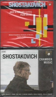 SHOSTAKOVICH Chamber Music & Jazz & Ballet Suites  BRILLIANT CLASSICS 2 x 3CDset