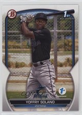 2023 Bowman 1st Edition Yoffry Solano #BPPF-72 pi4