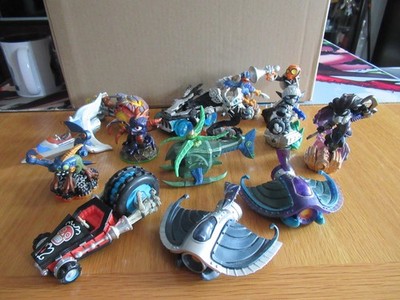 14 Skylanders Figuren - 1.Edition, Giants, Supercharger - Nintendo, Playstation