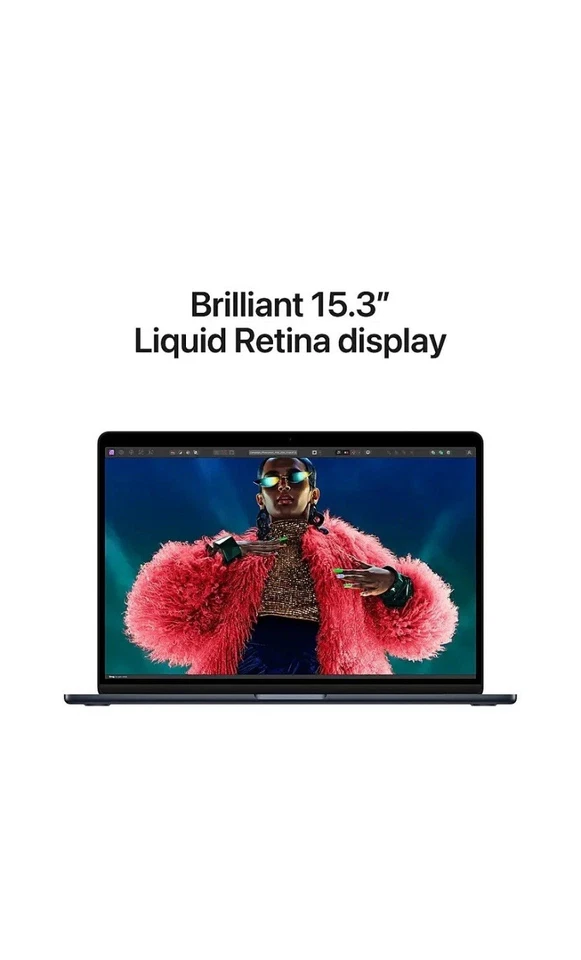 Apple MacBook Air (15-inch, M3, 2024) 16GB RAM -512GB SSD 10-core GPU - Image 2 of 4