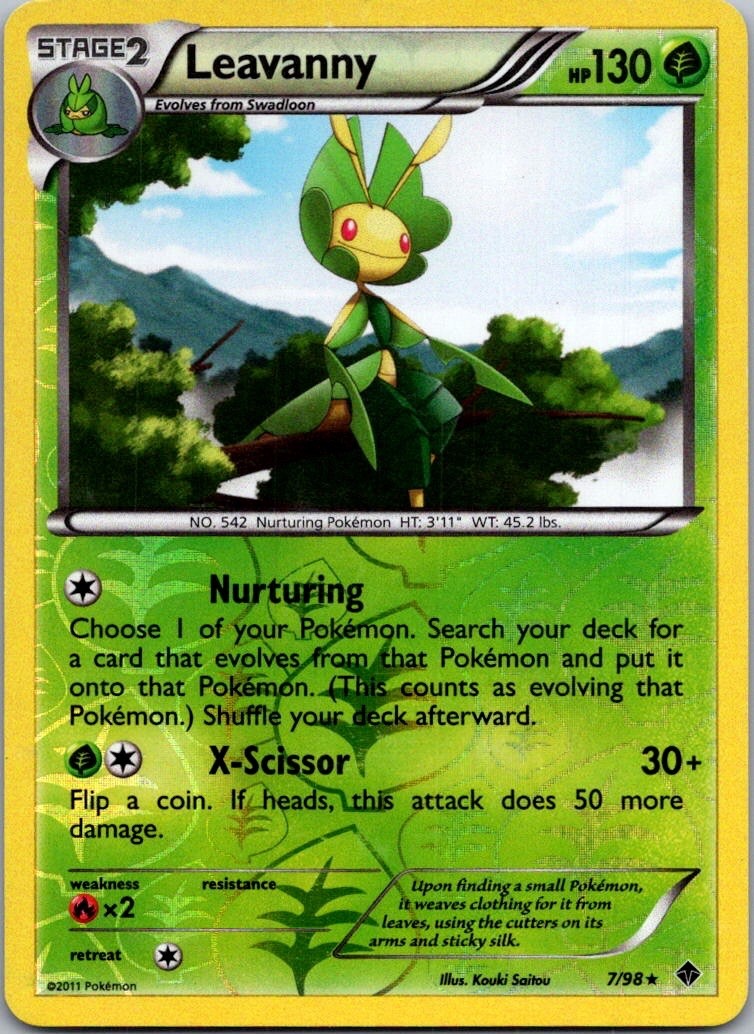 Emerging Powers #7/98 Leavanny (7)