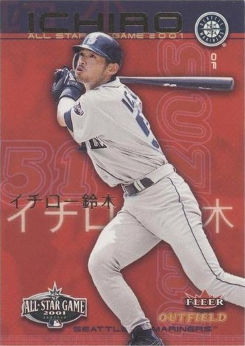 2001 MLB All-Star Game Seattle Official Program Ichiro Suzuki