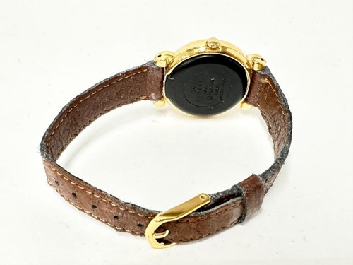 m69 Alba Minnie Mouse Quartz Watch B87 Vintage Condition 27mm Case Leather Band - Picture 5 of 7