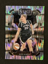 Kate Martin 2024 Select WNBA RC Concourse Silver Flash Prizm #22 Rookie Aces