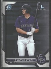 2022 Bowman #BCP-43 Robby Martin Jr. Chrome Prospects