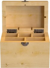 and Platinum Jewelry Testing Acids, Silver, Handmade 5 Slotted Wooden Storage