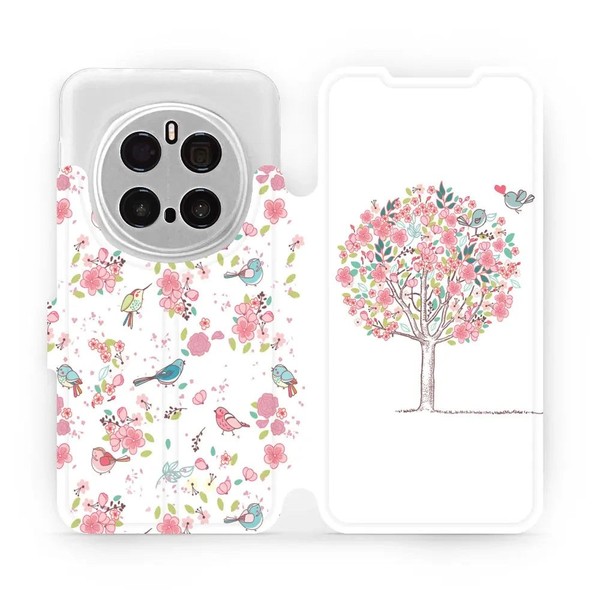 HandyhüLle Mit Klappe FüR Honor Magic7 Pro Mobiwear Case Flip Cover Etui Rosa-image