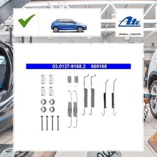 Zubehörsatz, Bremsbacken Hinten Ate für Seat Ibiza IV Sportcoupe 6J1, 6P5 