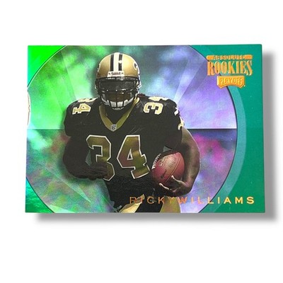 Ricky Williams RC 1999 Playoff Absolute Rookies Green #AR35 (RC)