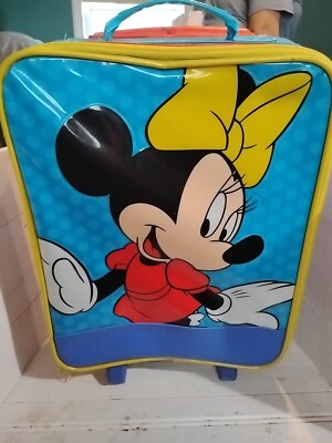 American Tourist Disney Minnie Mouse Kids Suitcase Bag