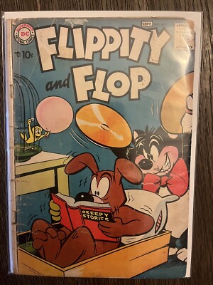 Flippity And Flop 41 comic book vintage 10c sept old cartoon reader