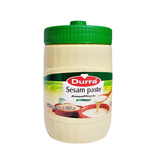 400 G Pasta De Sésamo - 100 % Puré De Sésamo - Tahina Dip De Sésamo Vegetariano