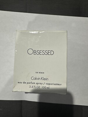 OBSESSED For Women By CALVIN KLEIN 3.4 OZ EAU DE PARFUM SPRAY WOMEN. NIB C3
