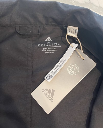 Adidas Hombres Tiro Top Parka Chaqueta Negra Atlética Correr Informal Chaquetas H60013 XL - Imagen 5 de 10