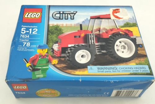 LEGO 7634 Tractor Traktor Farm MISB NEW NEU OVP City Town für 7637 7636 - Imagen 2 de 9