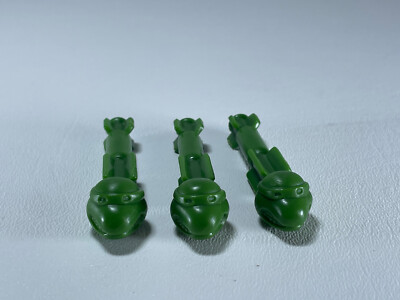 #ad TMNT Muta Carrier Missile Teenage Mutant Ninja Turtles Vintage Dark Green Parts $3.50