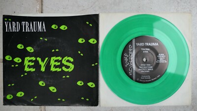 Yard Trauma - Eyes   7''  single   clear green vinyl   Dionysus Records  ID074511