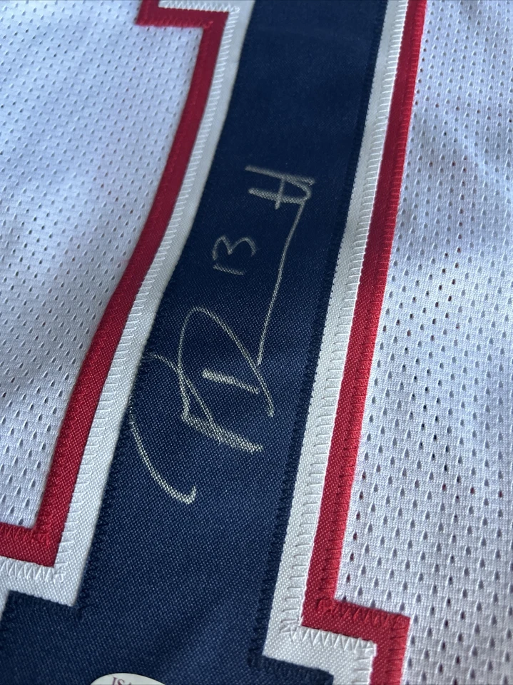 Camiseta réplica firmada por Phillip Dorsett de los New England Patriots (JSA) Foto 3 de 4