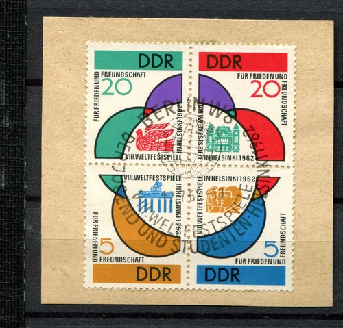 GDR N.901 - 904 Stamps on Letter (D94)