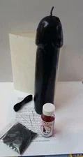 PENE NEGRO RITUAL PARA MARIDOS INFIELES VELA MATERIALES/INSTRUCCIONES INCLUIDAS!