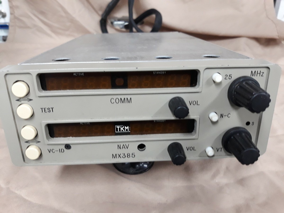 TKM 28 V MX 385 nav/com, ARC 385 series radios slide in TKM 28 V MX 385 nav/com, ARC 385 series radios slide in