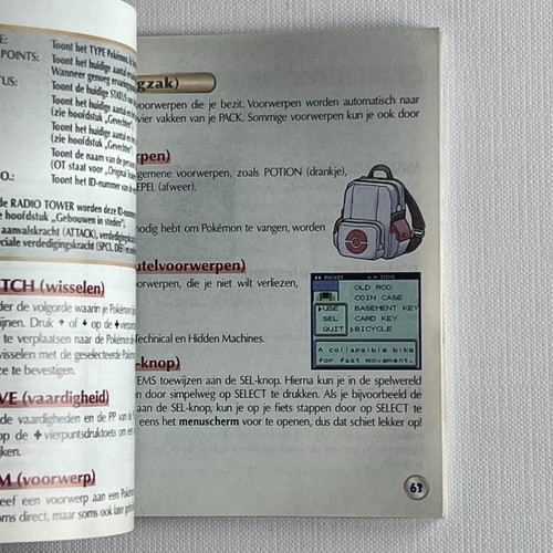 Pokemon Gold/Silver manual (NHAU/EUR) - Gameboy Color CGB — Cheap shipping! ✈️ - Picture 4 of 4