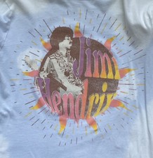 Jimi Hendrix Long-Sleeve Tie-Dye Shirt Adult ...