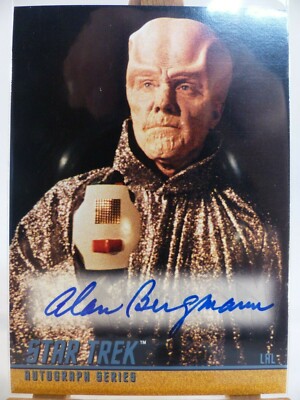 Star Trek TOS Season 3 A71 Alan Bergmann Lal Skybox Autograph Card