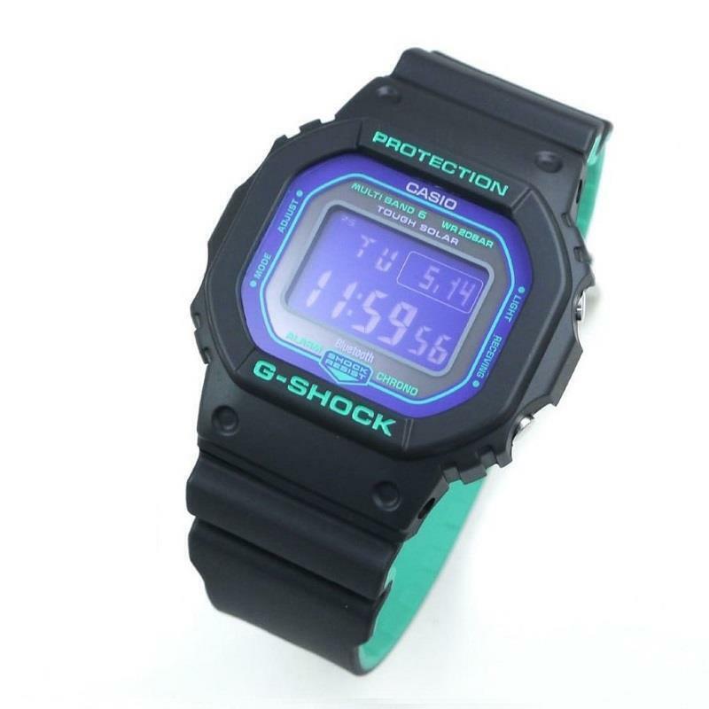 Casio G-shock Gwb5600bl Gw-b5600bl-1 Multiband 6 Atomic Casio G-shock Gwb5600bl Gw-b5600bl-1 Multiband 6 Atomic