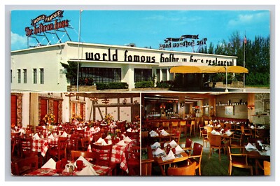 World Famous Hofbrau Haus, Hallandale Florida FL Postcard