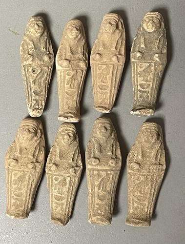 Original Ancient Egyptian Ushabti,  2500 Years Old & In Museum Quality With COA