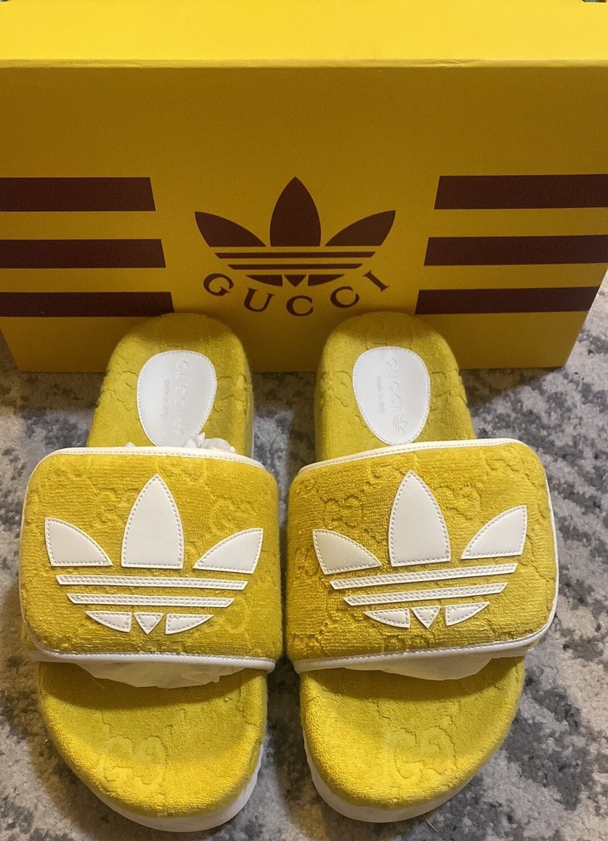 Gucci x Adidas Men Magic Sponge GG Demetria Platform Sandal Size 10 Adidas × Gucci Gucci x Adidas Men Magic Sponge GG Demetria  main image 3