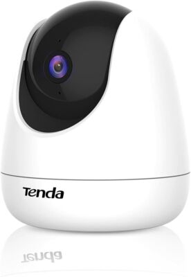 Tenda CP3 Überwachungskamera Innen WLAN IP Kamera 2-Wege-Audio 360°/155° drehbar