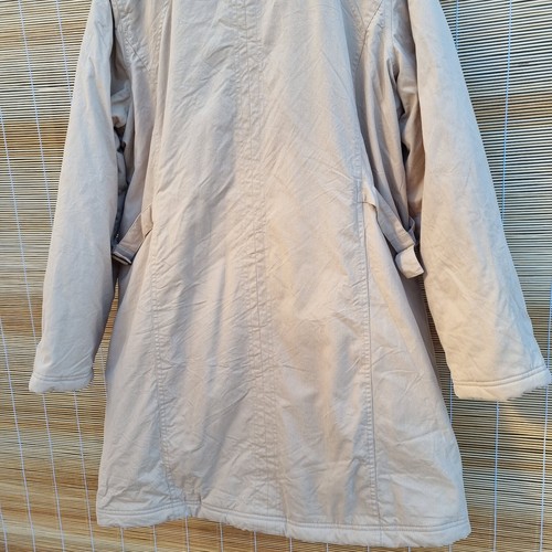 TCM Coat Womens Size Large Cream Thick Puffer Zip Winter Jacket - Picture 12 of 18