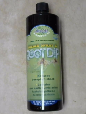 #ad Microbe Life Hydroponics Foliar Spray and Root Dip 1 Quart $18.99