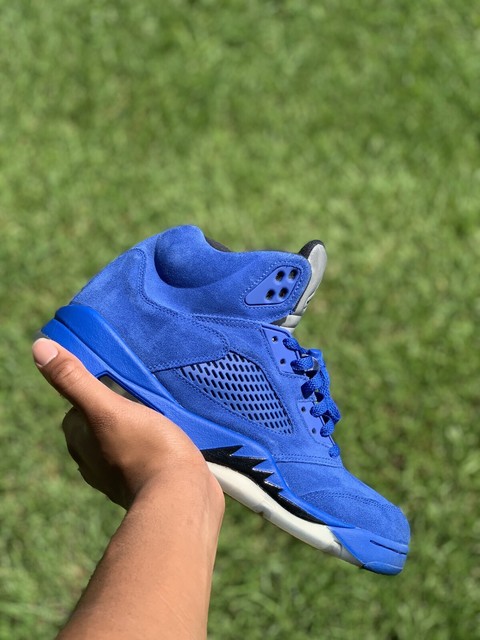 jordan 5 retro blue suede