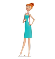 DESPICABLE ME 4 - LUCY - LIFE SIZE STANDUP/CUTOUT - 5283